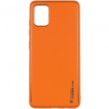Кожаный чехол Xshield для Xiaomi Redmi Note 12 Pro 4G Оранжевый - купить на Floy.com.ua