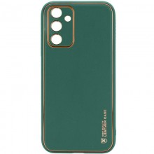 Кожаный чехол Xshield для Samsung Galaxy A15 4G/5G Зеленый - купить на Floy.com.ua