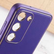 Кожаный чехол Xshield для Samsung Galaxy S24 Фиолетовый - купить на Floy.com.ua