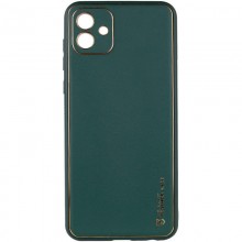 Кожаный чехол Xshield для Samsung Galaxy A05 Зеленый - купить на Floy.com.ua