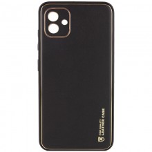 Кожаный чехол Xshield для Samsung Galaxy A05 Черный - купить на Floy.com.ua