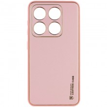 Кожаный чехол Xshield для Xiaomi 14 Pro Розовый - купить на Floy.com.ua