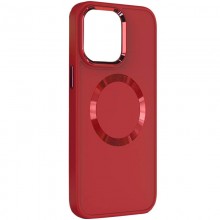 TPU чехол Bonbon Metal Style with MagSafe для Apple iPhone 15 (6.1") Красный - купить на Floy.com.ua