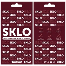 Защитное стекло SKLO 3D (full glue) для TECNO Spark 10 Pro