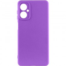 Чехол Silicone Cover Lakshmi Full Camera (A) для Motorola Moto G54 Фиолетовый - купить на Floy.com.ua