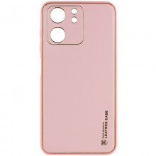 Кожаный чехол Xshield для Xiaomi Redmi 13C / Poco C65 Розовый - купить на Floy.com.ua