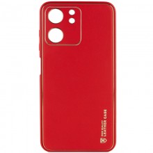 Кожаный чехол Xshield для Xiaomi Redmi 13C / Poco C65 Красный - купить на Floy.com.ua
