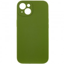Чехол Silicone Case Full Camera Protective (AA) NO LOGO для Apple iPhone 14 (6.1") Зеленый - купить на Floy.com.ua