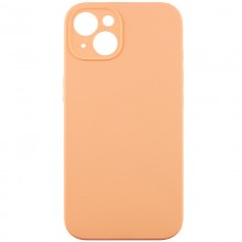 Чехол Silicone Case Full Camera Protective (AA) NO LOGO для Apple iPhone 14 (6.1") Оранжевый - купить на Floy.com.ua