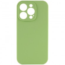 Чехол Silicone Case Full Camera Protective (AA) NO LOGO для Apple iPhone 14 Pro Max (6.7") Мятный - купить на Floy.com.ua