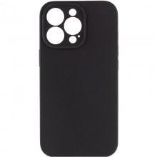 Чехол Silicone Case Full Camera Protective (AA) NO LOGO для Apple iPhone 14 Pro Max (6.7") Черный - купить на Floy.com.ua