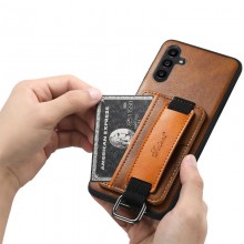 Кожаный чехол Wallet case and straps для Samsung Galaxy S24+