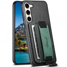 Кожаный чехол Wallet case and straps для Samsung Galaxy S24+