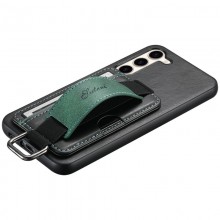 Кожаный чехол Wallet case and straps для Samsung Galaxy S24+