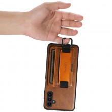 Кожаный чехол Wallet case and straps для Samsung Galaxy A14 4G/5G