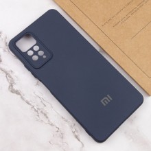 Чехол Silicone Cover Lakshmi Full Camera (AAA) with Logo для Xiaomi Redmi Note 11 Pro 4G / 12 Pro 4G