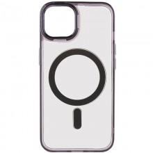 Чехол TPU Iris with MagSafe для Apple iPhone 15 (6.1") Черный - купить на Floy.com.ua