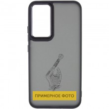 Накладка Oprint Скандинавия Black для Motorola Moto E40