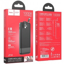 Портативное зарядное устройство Power Bank Hoco J114 Charger with cable 10 000 mAh