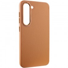 Кожаный чехол Bonbon Leather Metal Style для Samsung Galaxy S23