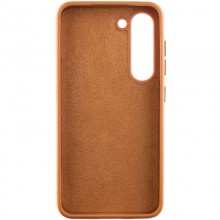 Кожаный чехол Bonbon Leather Metal Style для Samsung Galaxy S23