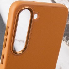 Кожаный чехол Bonbon Leather Metal Style для Samsung Galaxy S23