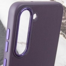 Кожаный чехол Bonbon Leather Metal Style для Samsung Galaxy S23