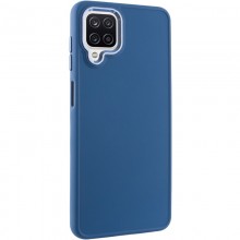 Уценка TPU чехол Bonbon Metal Style для Samsung Galaxy A12 Синий - купить на Floy.com.ua