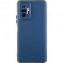 Уценка Чехол Silicone Cover Lakshmi Full Camera (A) для Xiaomi Redmi Note 10 Pro / 10 Pro Max Синий - купить на Floy.com.ua