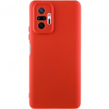 Уценка Чехол Silicone Cover Lakshmi Full Camera (A) для Xiaomi Redmi Note 10 Pro / 10 Pro Max Красный - купить на Floy.com.ua