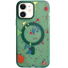 Чехол TPU+PC Flush with MagSafe для Apple iPhone 11 (6.1") Dark Green - купить на Floy.com.ua