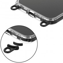 Чехол TPU Transparent with Straps для Apple iPhone 15 Pro Max (6.7")