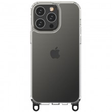 Чехол TPU Transparent with Straps для Apple iPhone 12 Pro / 12 (6.1")