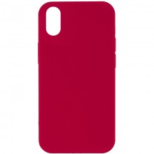 Чехол Silicone Case Full Protective (AA) NO LOGO для Apple iPhone XR (6.1") Красный - купить на Floy.com.ua