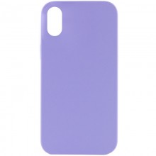 Чехол Silicone Case Full Protective (AA) NO LOGO для Apple iPhone XR (6.1") Сиреневый - купить на Floy.com.ua