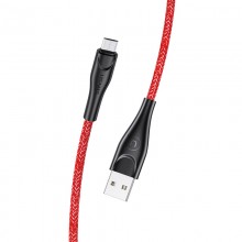 Дата кабель Usams US-SJ396 U41 Micro Braided Data and Charging Cable 2m - купить на Floy.com.ua