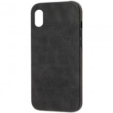 Уценка Кожаный чехол Croco Leather для Apple iPhone XS Max (6.5") - купить на Floy.com.ua