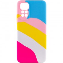 Чехол Silicone Cover Full Rainbow without logo для Xiaomi Redmi Note 11 Pro (Global)/Note 11 Pro 5G - купить на Floy.com.ua