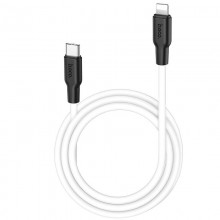 Дата кабель Hoco X21 Plus Silicone Type-C to Lightning (1m) - купить на Floy.com.ua