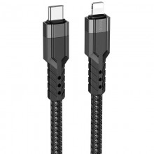 Дата кабель Hoco U110 charging data sync Type-C to Lightning (1.2 m) - купить на Floy.com.ua