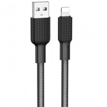 Дата кабель Hoco X69 Jaeger USB to Lightning (1m) - купить на Floy.com.ua