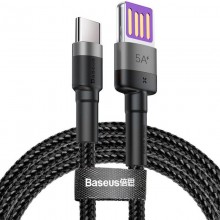 Дата кабель Baseus Cafule QC Double-Sided Blind Interpolation USB to Type-C 40W (1m) (CATKLF-PG) - купить на Floy.com.ua