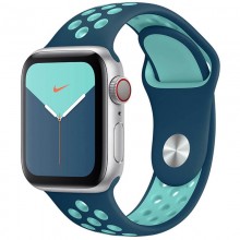 Уценка Силиконовый ремешок Sport Nike+ для Apple watch 38mm / 40mm - купить на Floy.com.ua