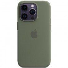 Уценка Чехол Silicone case (AAA) full with Magsafe для Apple iPhone 14 Pro Max (6.7") - купить на Floy.com.ua