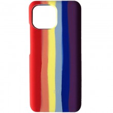 Чехол Silicone Cover Full Rainbow для Xiaomi Mi 11 Lite - купить на Floy.com.ua