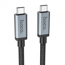 Дата кабель Hoco US06 Type-C to Type-C 100W USB3.2 20Gbps (2m) - купить на Floy.com.ua