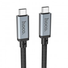 Дата кабель Hoco US05 Type-C to Type-C 100W USB4 40Gbps (1m) - купить на Floy.com.ua