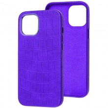 Уценка Кожаный чехол Croco Leather для Apple iPhone 14 Plus (6.7") - купить на Floy.com.ua