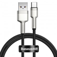 Дата кабель Baseus Cafule Metal Data USB to Type-C 66W (1m) (CAKF00010) - купить на Floy.com.ua