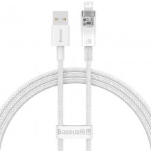 Дата кабель Baseus Explorer USB to Lightning 2.4A with Smart Temperature Control (1m) (CATS01000) - купить на Floy.com.ua